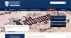 Desktop Screenshot of ierf.org